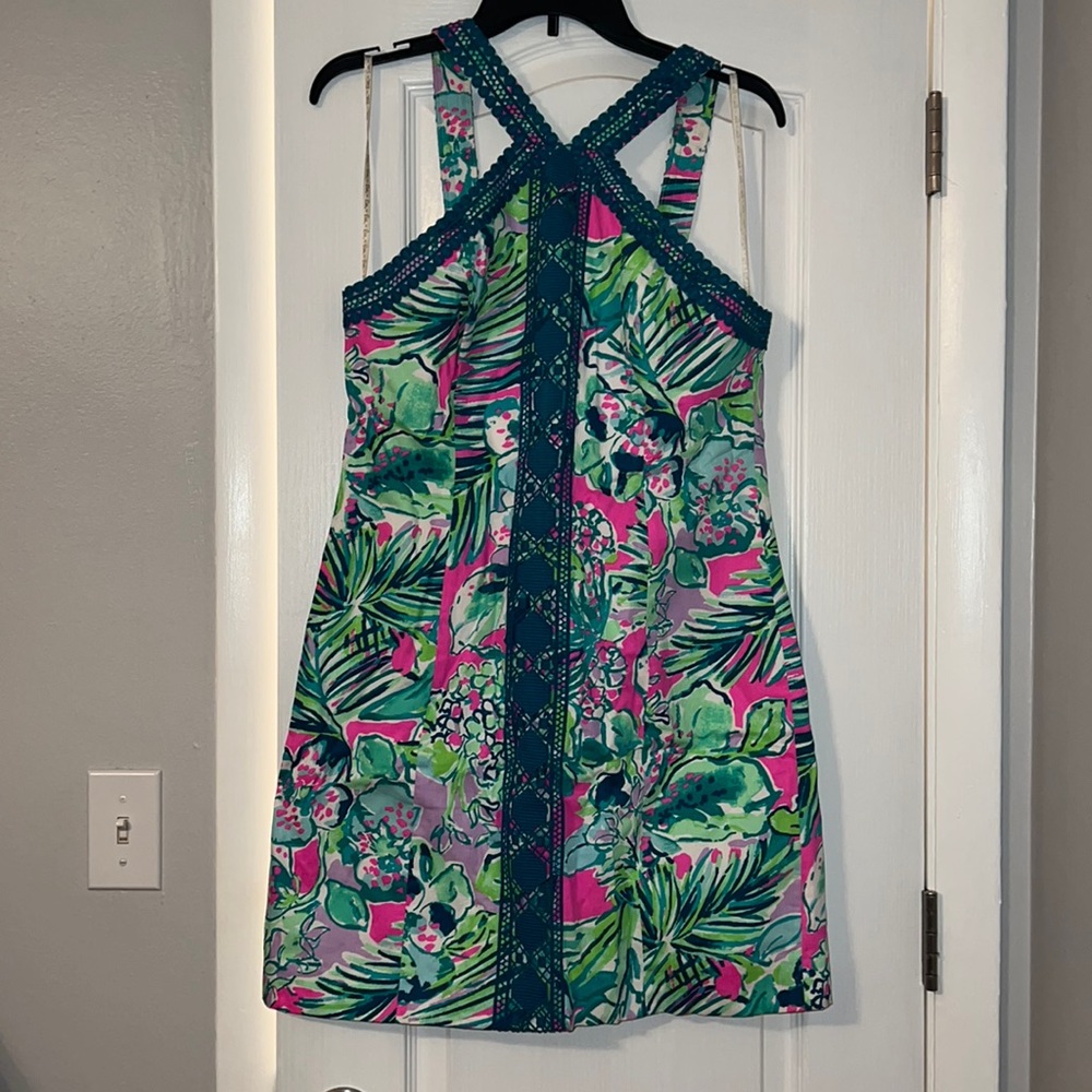 Lilly Pulitzer Halter Style Neck Dress